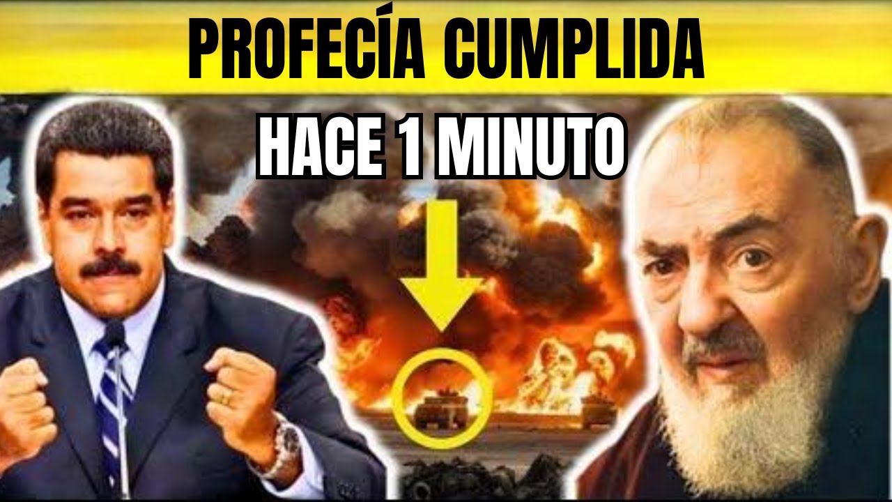 HACE 1 MINUTO Terrible profecía del Padre Pío PARA VENEZUELA “¡Los peores días ya han comenzado!