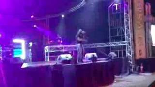 Bkay_Safrica performing More than a dream at Phangweni Vibes Summer Musical Festival. With Kwesta Dj