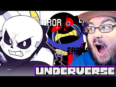 UNDERVERSE 0.7 Part 1 [By Jakei] #Undertale REACTION!!!