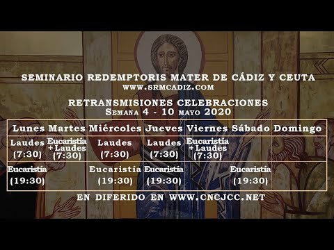 DOMINGO IV Pascua: EUCARISTÍA (Sáb. 2/05 - 19:30)