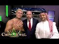 Cody Rhodes And Liv Morgan Receive Their Crown Jewel Rings Crown Jewel 2024 Post Show Highlights