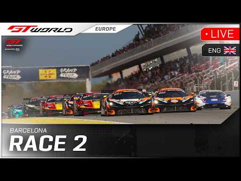 LIVE | Race 2 | Barcelona | GT World Challenge powered by AWS 2026 (English)