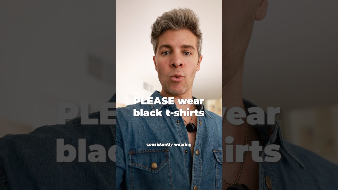 How to Style a Black T Shirt?!?