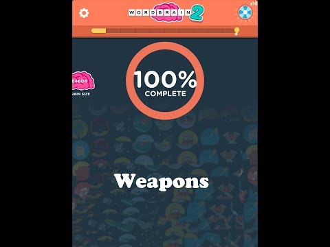Wordbrain 2 Weapons