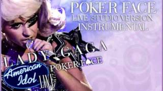 Poker face American Idol Instrumental