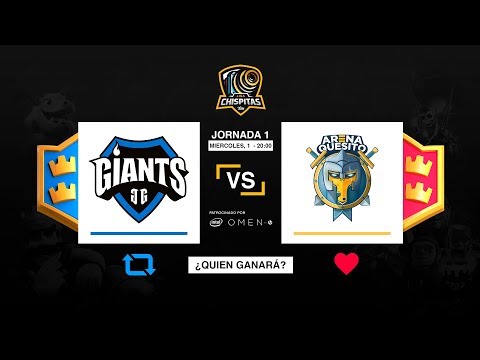 Liga Chispitas IV - Giants Gaming VS Arena Quesito - Jornada 1