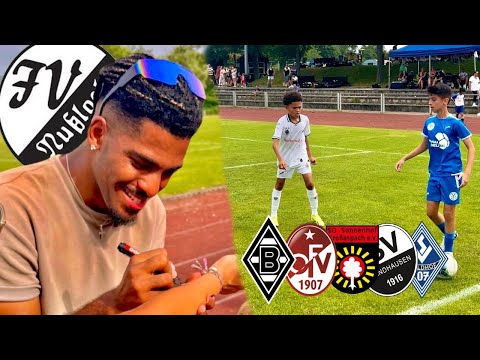 U11 Fußball Turnier mit GLADBACH,OFFENBURG,WALDORF und Co. Wird zerstört 😱🚨 Ft.FV Nußloch