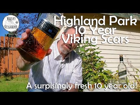 Highland Park 10 Year Viking Scars Single Malt Scotch