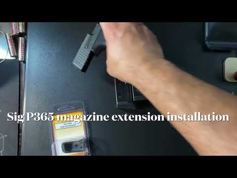 Pearce Sig P365 grip extension