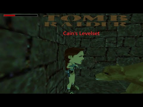 🌟 Aventure dans Cain’s Levelset : TRLE avec le Mod de Lara par Cain ! ✨