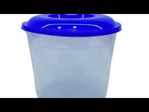 Indica 8 plastic round container