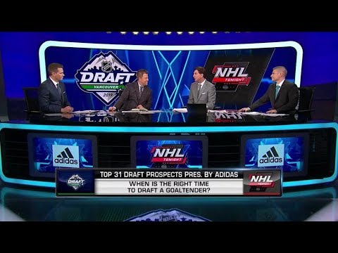 Draft Prospects: Drafting Goalies: The crew discusses the best time to draft a goalie  May 28,  2019