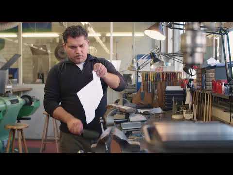 Klotzli Messerschmiede, workshop and production