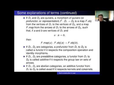 Sophie Morel - Nori's construction in Lean. (Lean Together 2026)