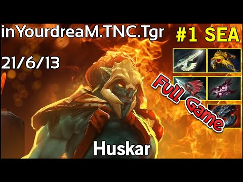 inYourdreaM [TNC.Tgr] Huskar - Dota 2 Full Game 7.17