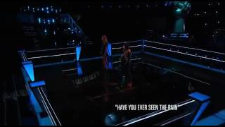 The Voice USA - Noele Bybee &amp; Sawyer Fredericks (Have You Ever Seen The Rain)
