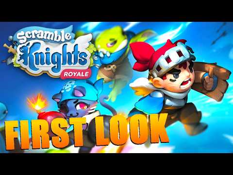 Scramble Knights Royale - Gameplay