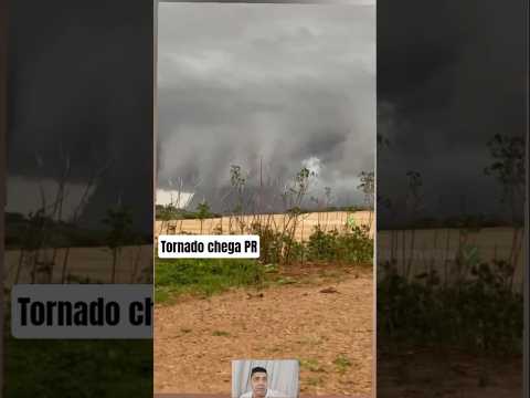 Tornado violentíssimo no Paraná rio Bonito - PR