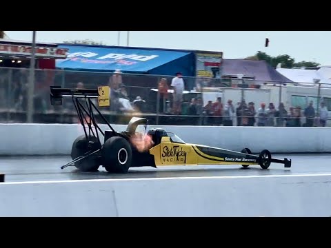 FIA Top Fuel, Qualifying & Eliminations - Main Event, Santa Pod Raceway 2023 [4K HDR]