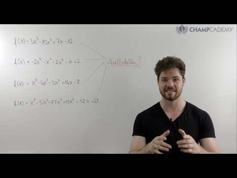 Polynomdivision/Horner-Schema (NULLSTELLEN berechnen)