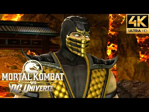 Mortal Kombat vs DC Universe Story Mode - Chapter 5: Scorpion (4K 60FPS)