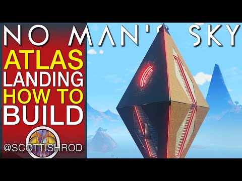 How To Build The Atlas Base - 3 Sided Pyramid - Diamond Base - No Man's Sky 2024 - NMS Scottish Rod