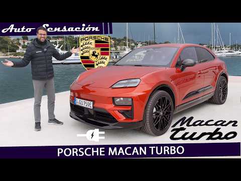 Prueba Porsche Macan Turbo 2024 review ➡️🔌Electrico y super-deportivo pero ¿sin caracter?