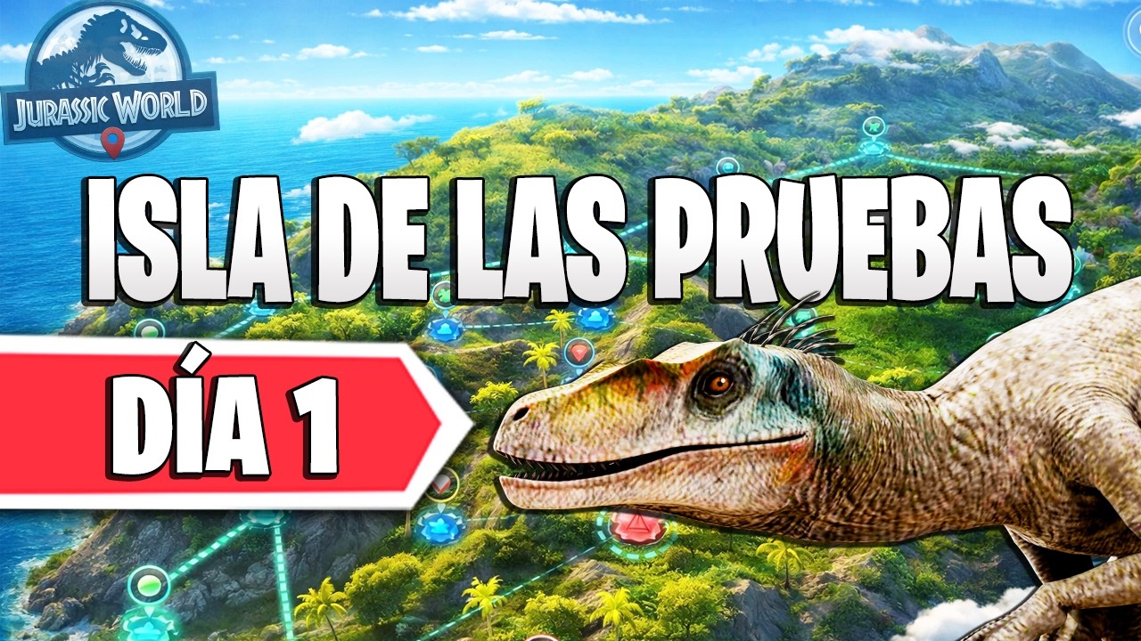 🌴 ISLA de las PRUEBAS 3.0 GUÍA COMPLETA #1 Jurassic World Alive