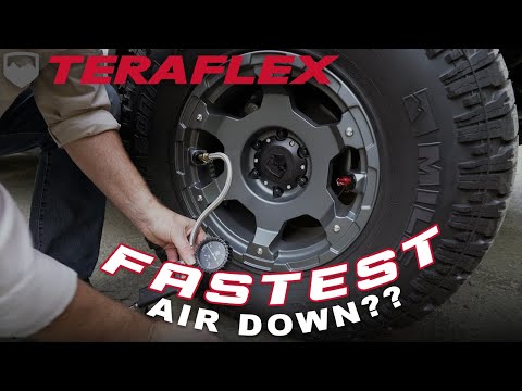 Teraflex Nomad Off-Road Wheels - Never Use a Tire Deflator Kit AGAIN