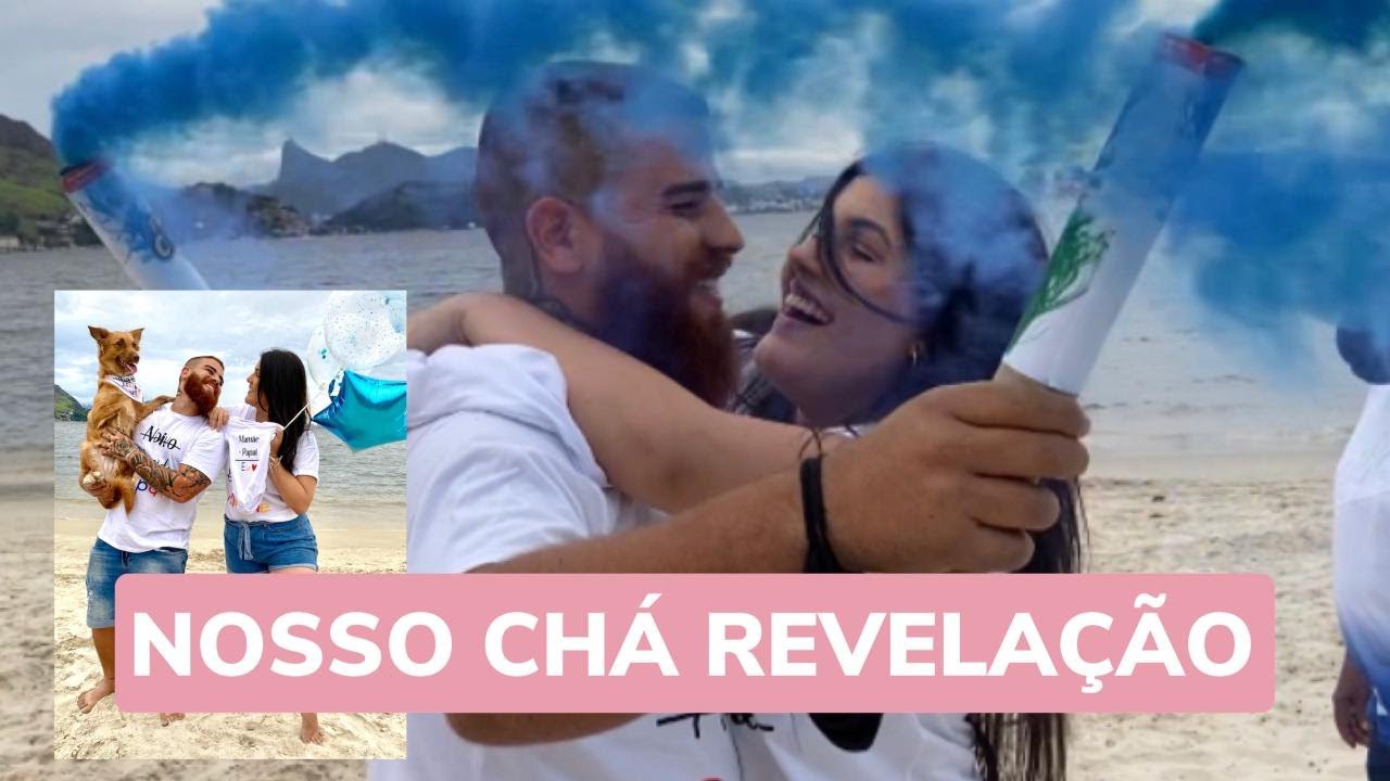CHÁ REVELAÇÃO NA PRAIA | CHÁ REVELAÇÃO SIMPLES | CHÁ REVELAÇÃO DO NOSSO THÉO