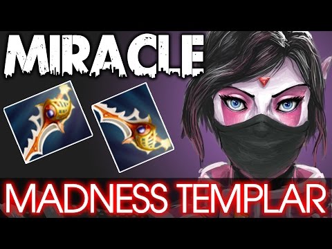 Dota 2 Miracle Templar Assassin - X2 Divine Rapier - Madness Templar