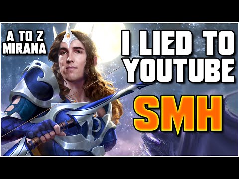 GRUBBY LIED TO YOUTUBE SMH - Mirana - A to Z - Dota 2