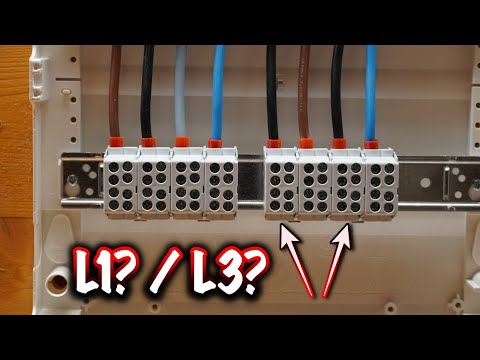 Welche der beiden schwarzen Adern ist L1?! ElektroM