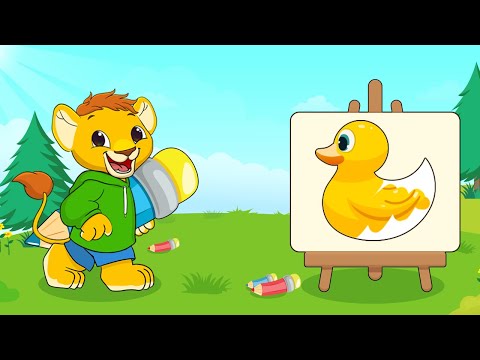 Coloring games for kids: 2-5 y Video
