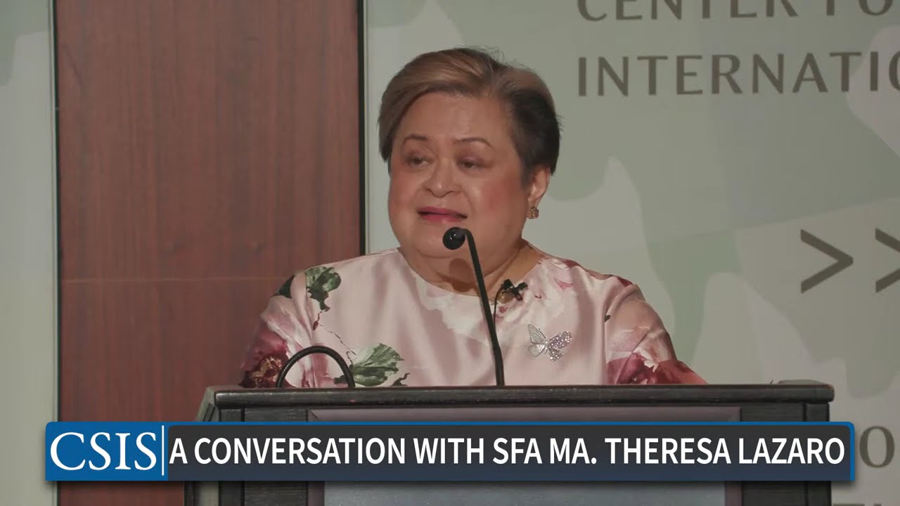A Conversation with Secretary Ma. Theresa Lazaro of the Philippines