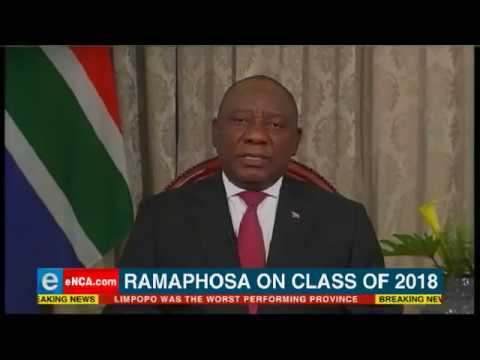 Ramaphosa on class of 2018