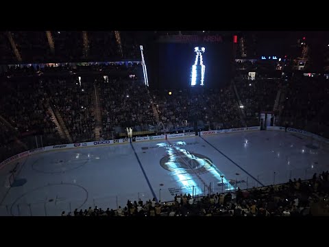 Vegas Golden Knights vs Minnesota Wild 4/20/25 Round 1 Game 1 at T-Mobile Arena.
