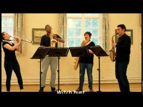 Witch Hunt - saxophone quartet music