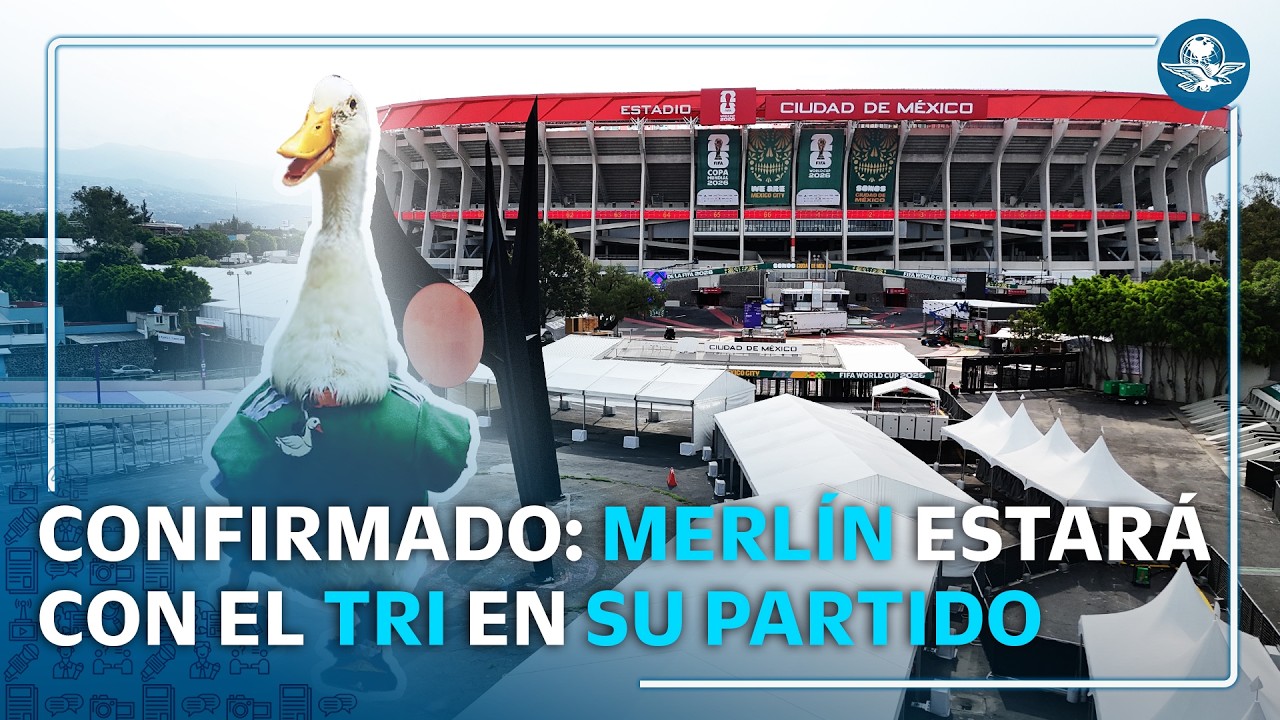 Pato Merlín acompañará a la Selección Mexicana en su partido contra Chequia