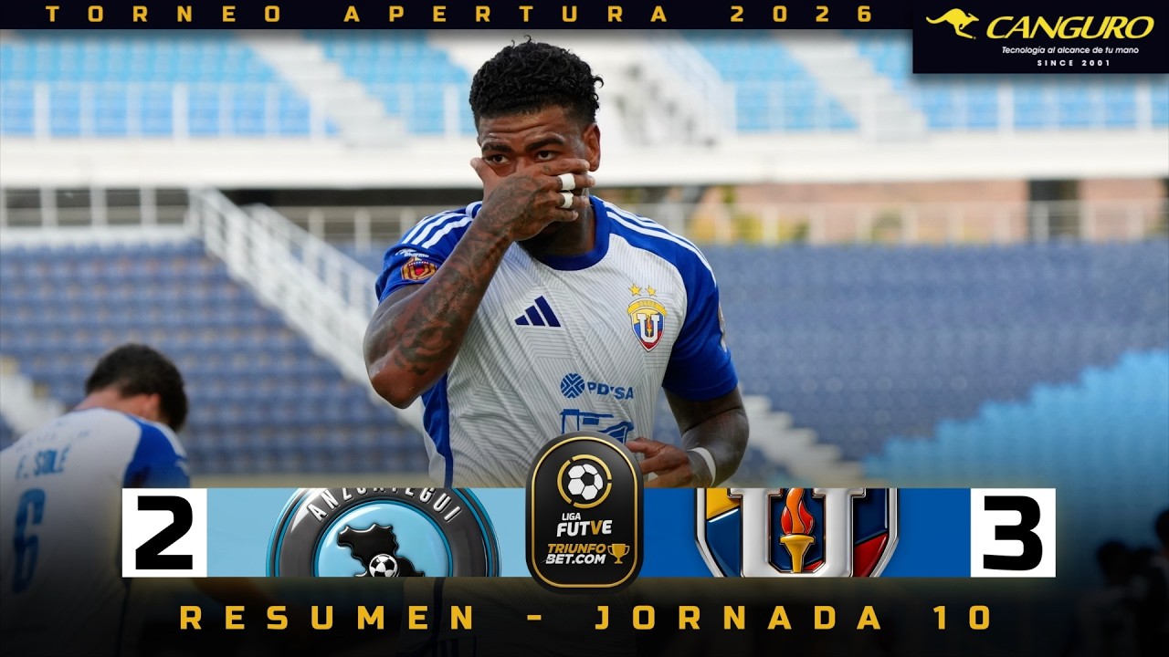 Anzoátegui vs Universidad Central Highlights