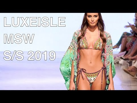 LUXEISLE | SWIMWEAR 2019 | MIAMI FASHION SHOW | EXCLUSIVE