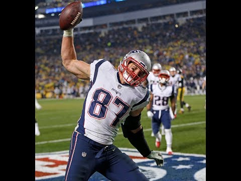 Rob gronkowski full highlights at pittsburgh