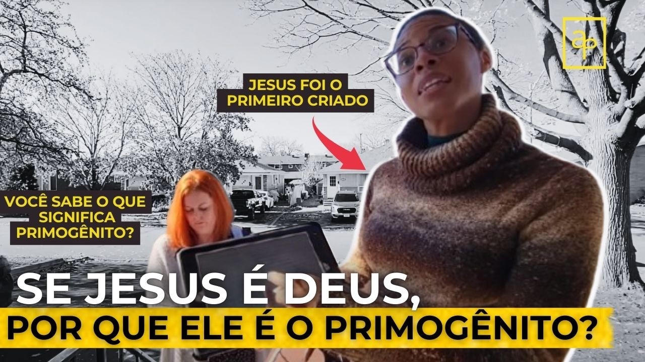 TESTEMUNHA DE JEOVÁ FICOU EM SILÊNCIO com essa defesa da fé na divindade de Jesus