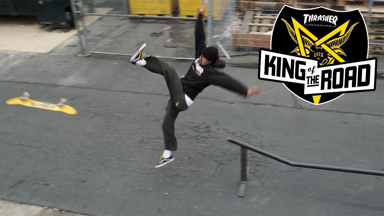 King of the Road 3: Andy Roy se deja el lomo en un flatbar