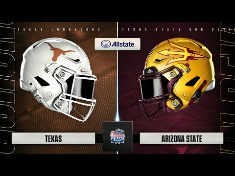 EA CFB 25 - Texas Longhorns @ Arizona State Sun Devils - Peach Bowl CFP Quarterfinals