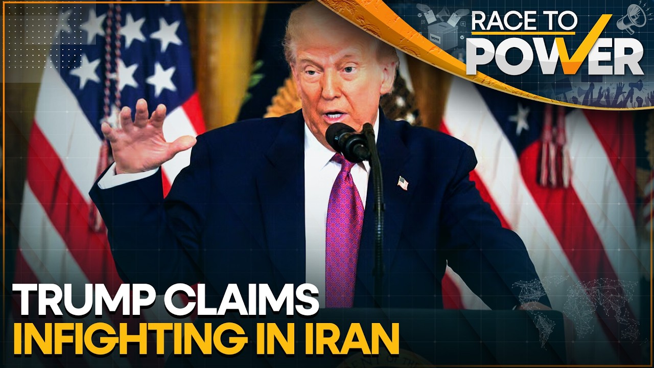 US President Donald Trump Says Iran Can't Figure Out Who Their Leader Is | Race To Power | WION