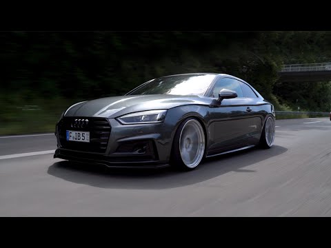 Audi A5 | Bagged on 20" BC Forged Rims | Airlift Performance | 4K