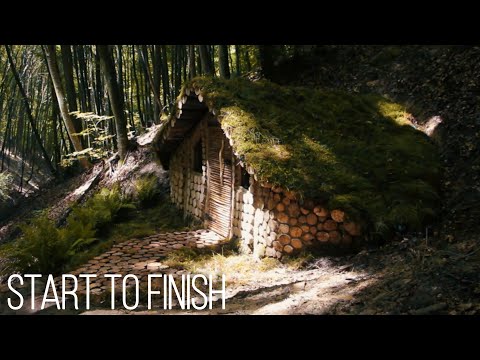 One built a dugout in the forest. From beginning to end