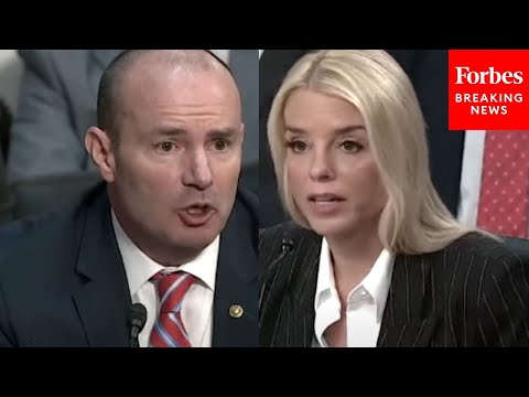 'That's Right, A Bounty!': Mike Lee Questions Pam Bondi About Threats To ICE Officers