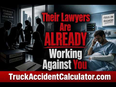 Trucking Company's Lawyers Are ALREADY Working Against You